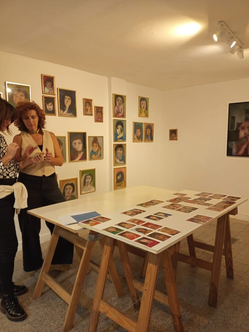 A dialogue through the Tarot, allowing the work to speak