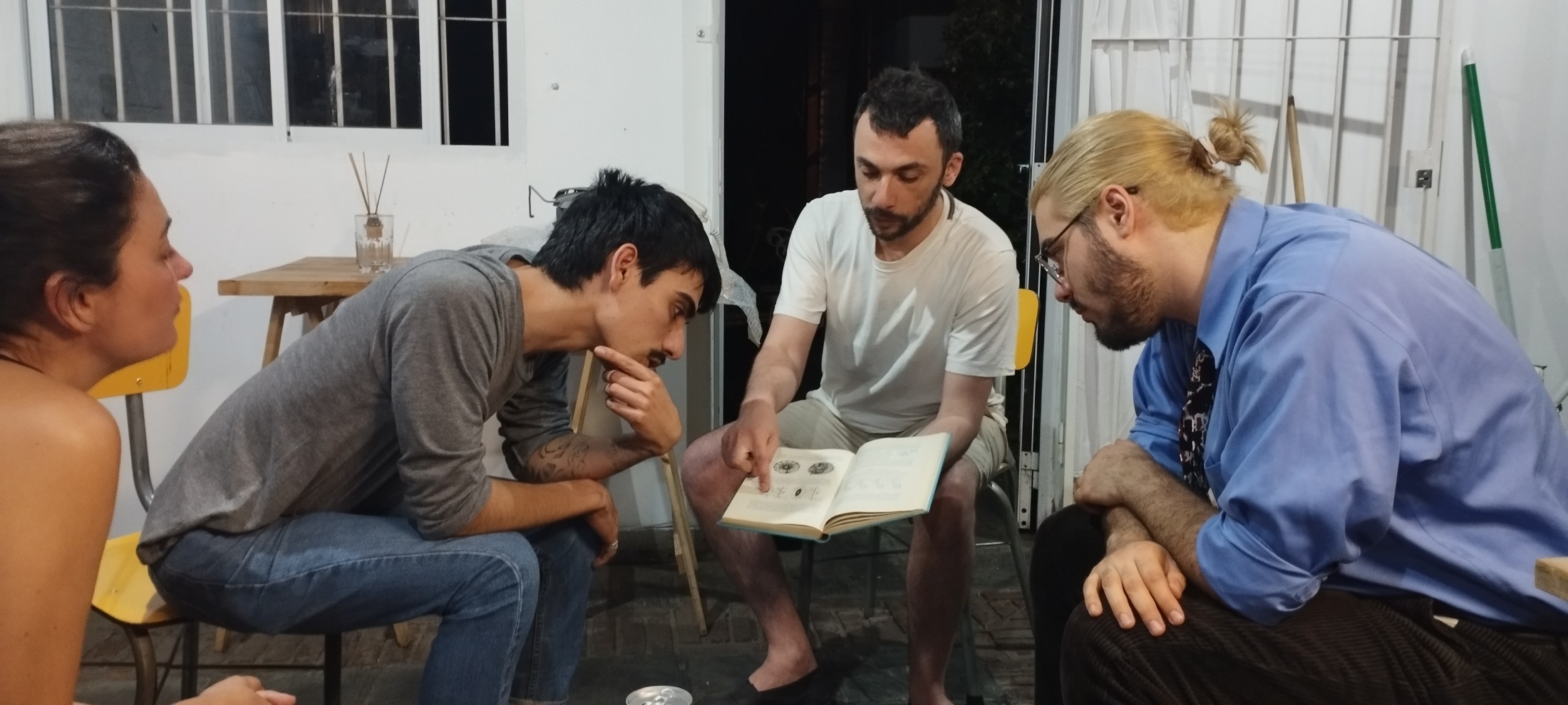 Diego Gelatti, Javier Rodriguez y Fede Gloriani
