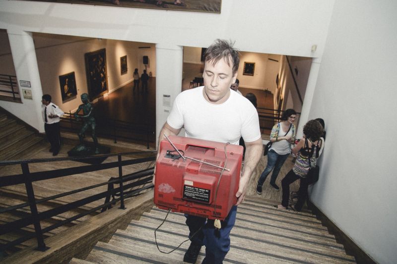 Performance. Museo Juan B. Castagnino. Premio Institucional FNA en el LXIX Salón Nacional de Rosario.