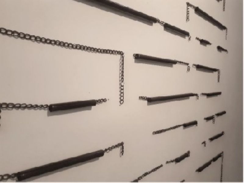 Cadenas de aluminio, tubos de hierro