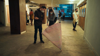 Inauguración de Diaro de una escultura y otros relatos de Julia Levstein