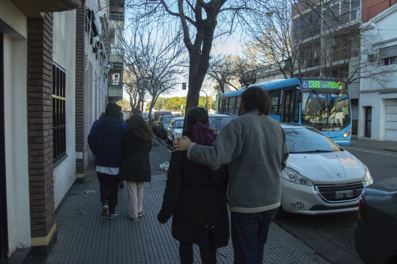 Encuentro con Leopoldo Estol - Actividad en la vía pública.