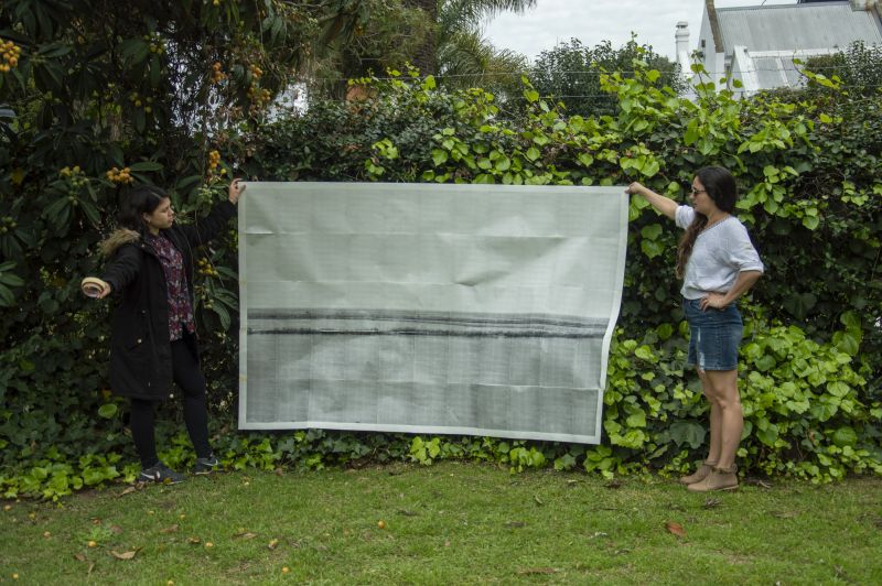 Encuentro con Eugenia Calvo. Obra de Sofía Desuque.