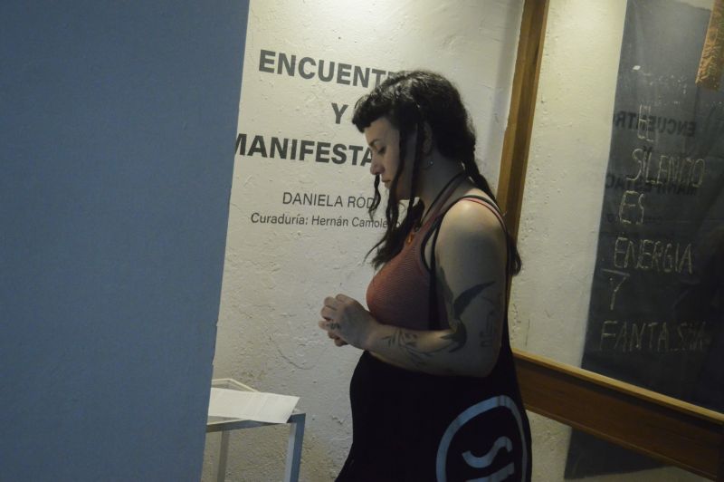 Encuentro y Manifestación de Daniela Rodi