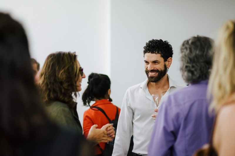 Inauguración de El deseo de no querer por Aleksandra Zaytseva