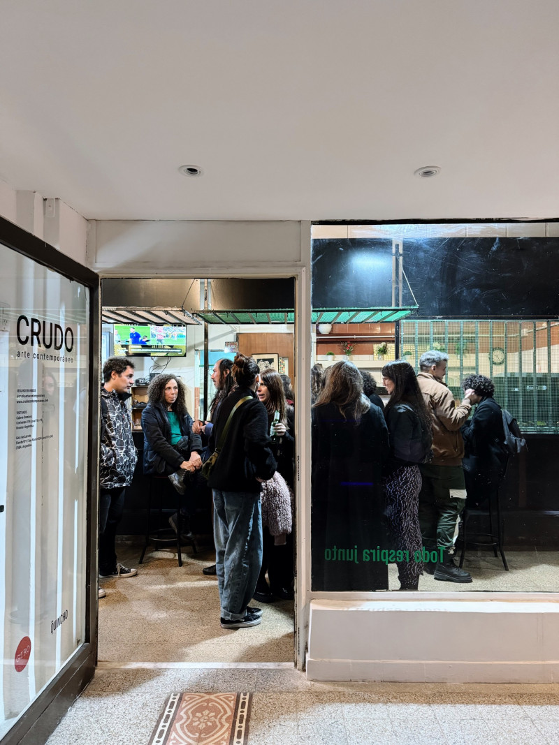 Todo respira junto de Celina Mundet. Inauguración en CRUDO.