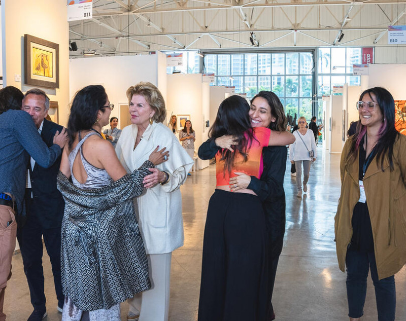 Pinta Miami | Nicole Mazza y Egar Murillo
