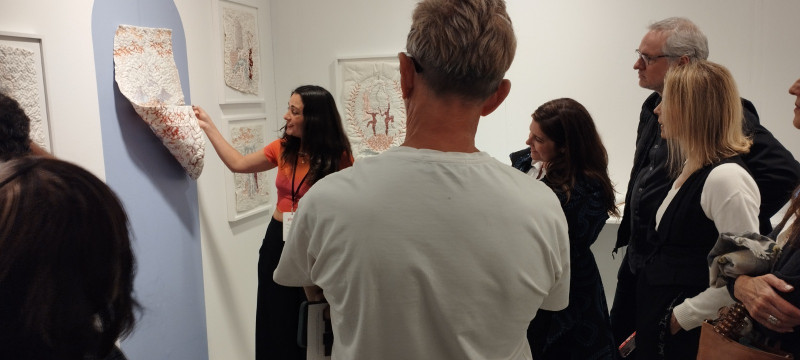 Pinta Miami | Nicole Mazza y Egar Murillo