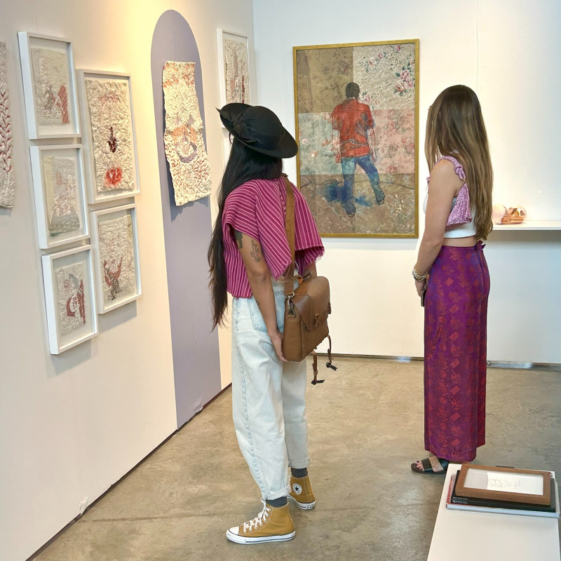 Pinta Miami | Nicole Mazza y Egar Murillo