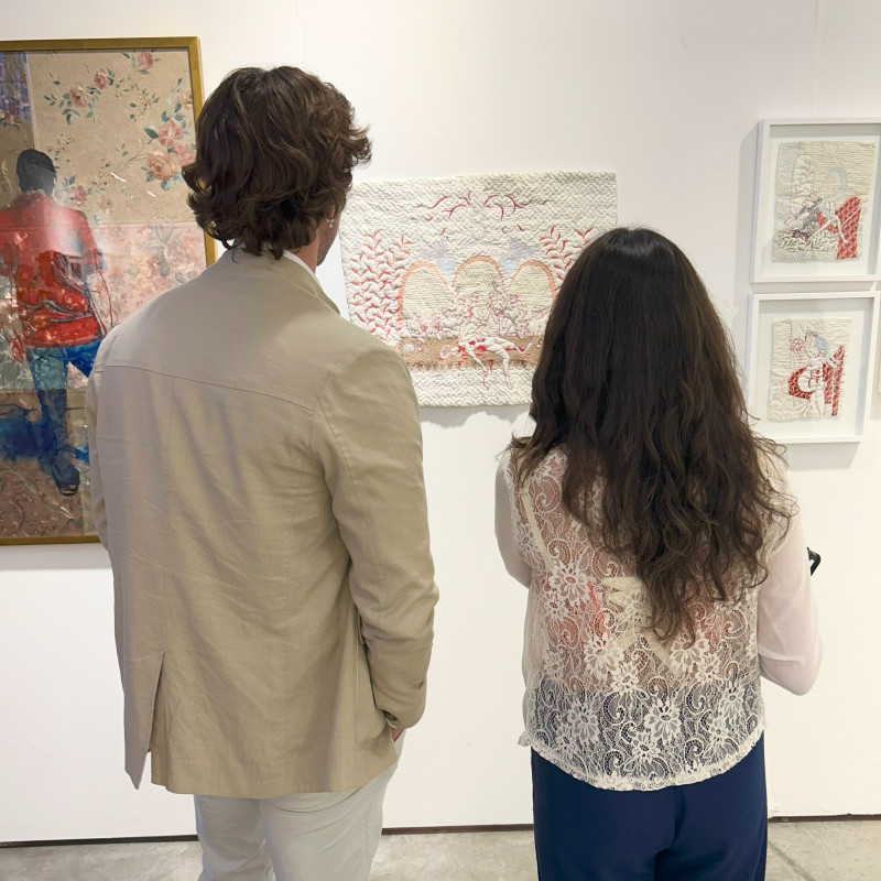 Pinta Miami | Nicole Mazza y Egar Murillo