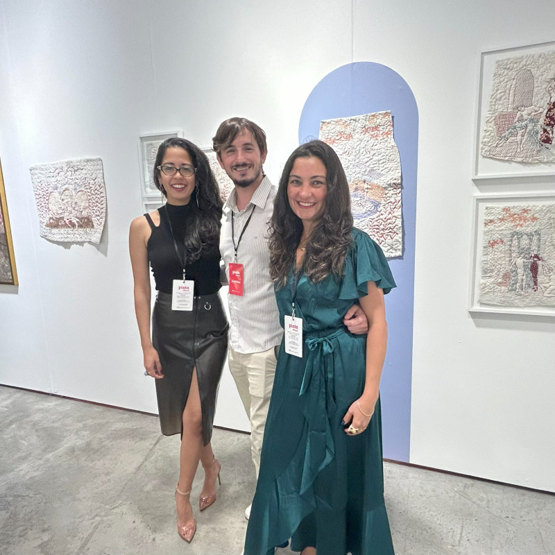 Pinta Miami | Nicole Mazza y Egar Murillo