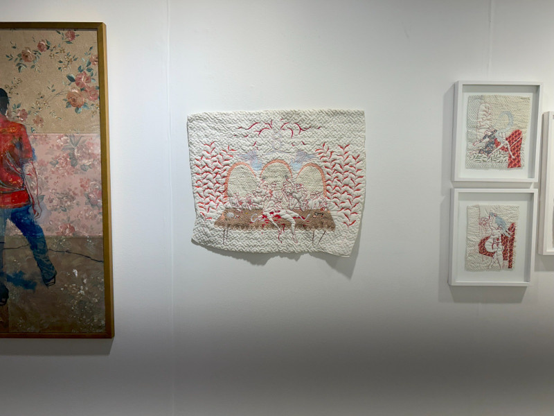Pinta Miami | Nicole Mazza y Egar Murillo