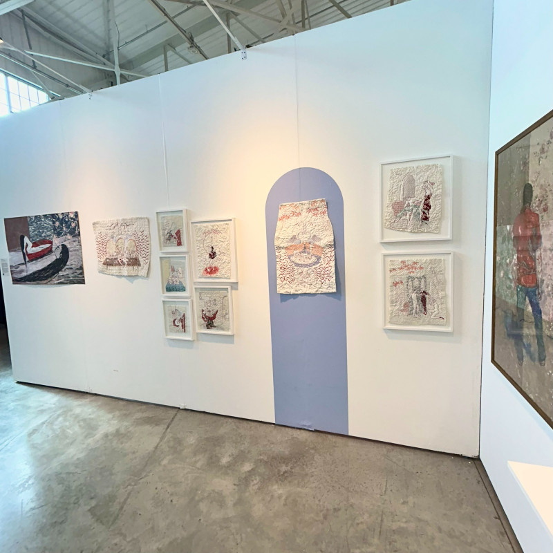 Pinta Miami | Nicole Mazza y Egar Murillo