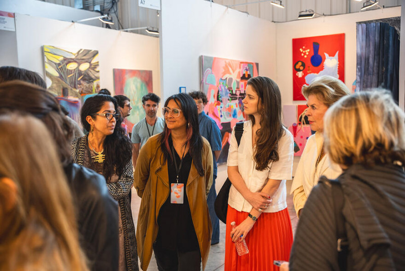 Pinta Miami | Nicole Mazza y Egar Murillo