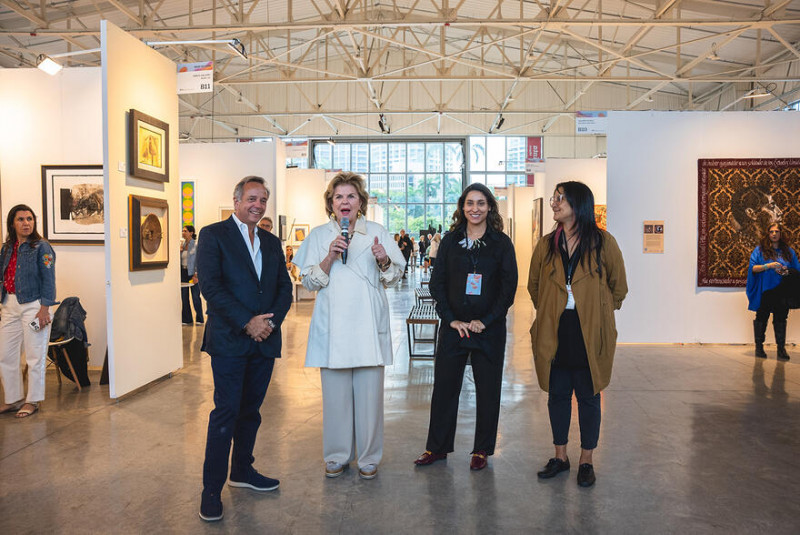 Pinta Miami | Nicole Mazza y Egar Murillo